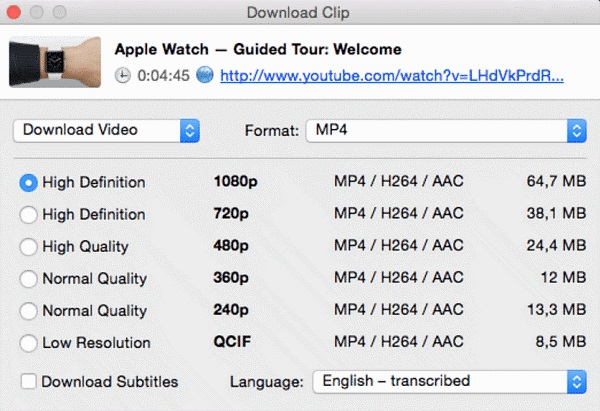 youtube converter for apple mac